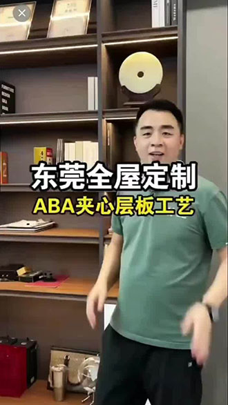 东莞全屋定制ABA夹心层板工艺