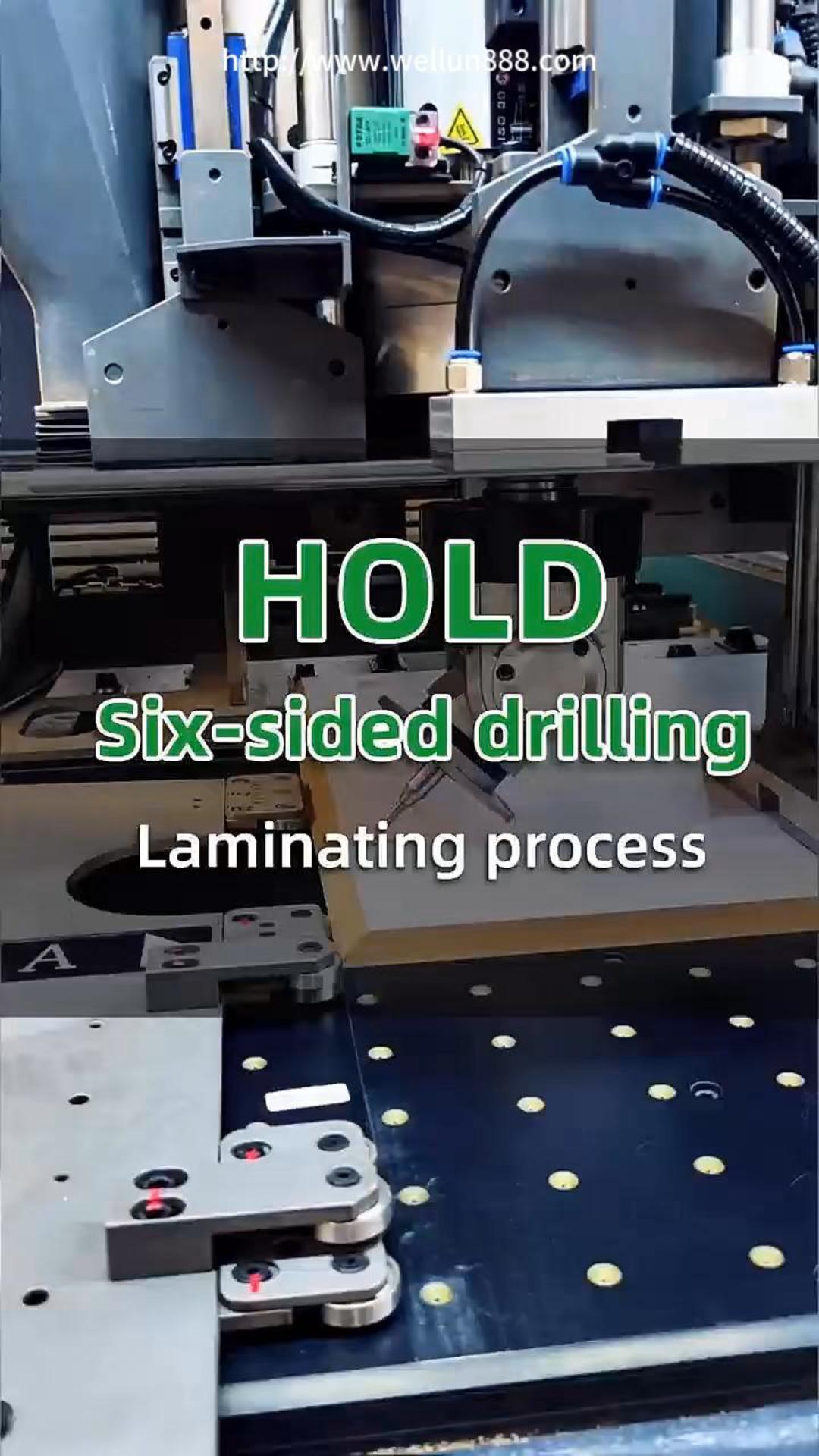 HOLD six-sided drilling