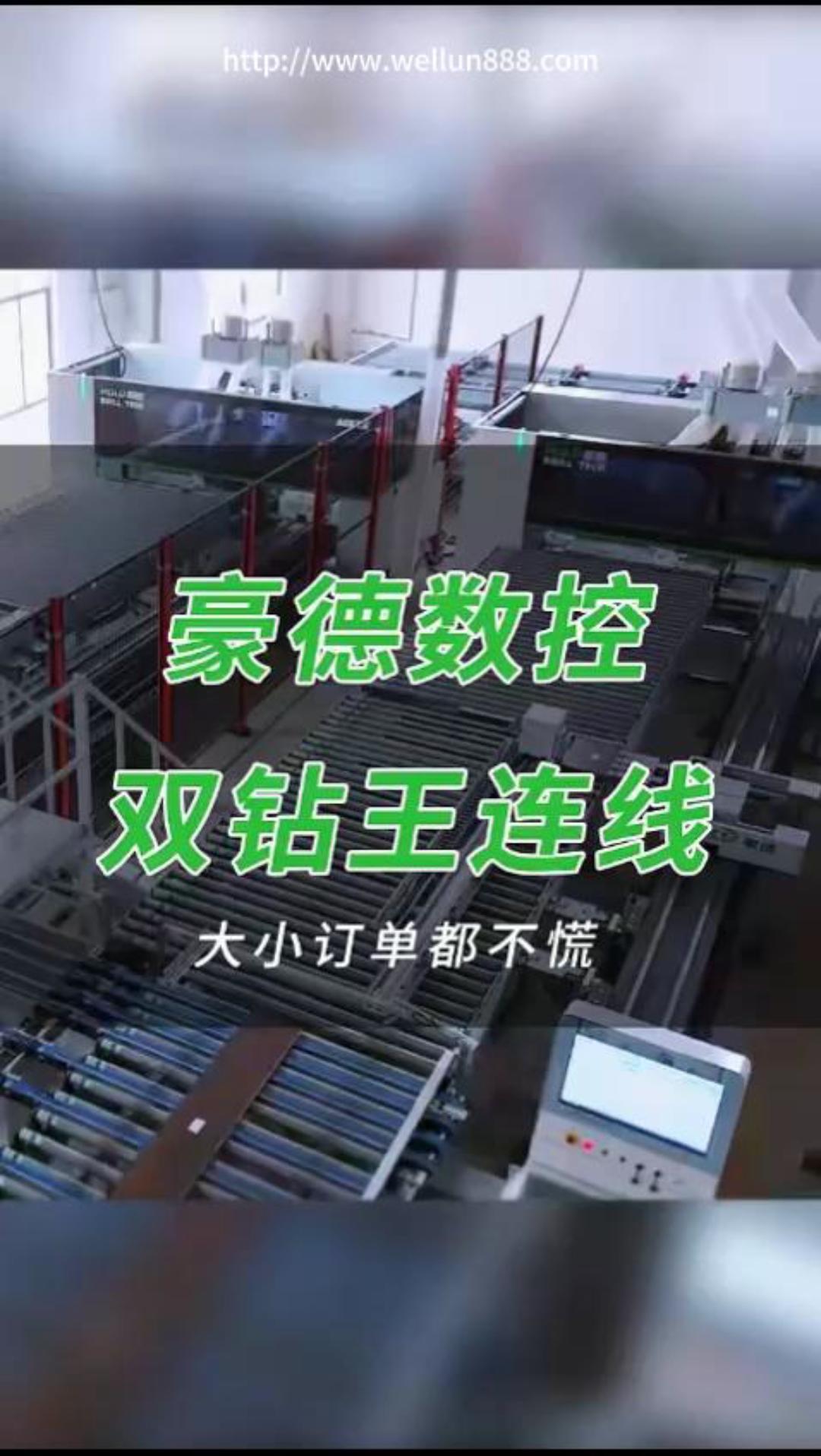 豪德数控双钻王连线