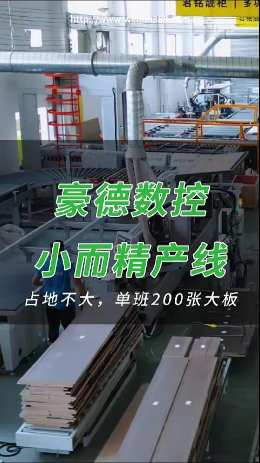 豪德数控小而精产线#華倫機械#华伦科技#wellun