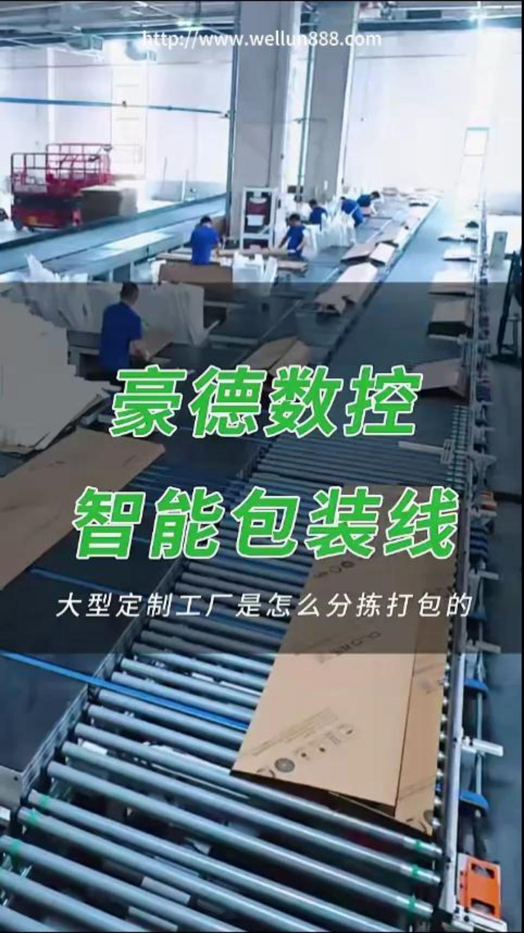 豪德数控智能包装线#華倫機械#华伦科技#wellun