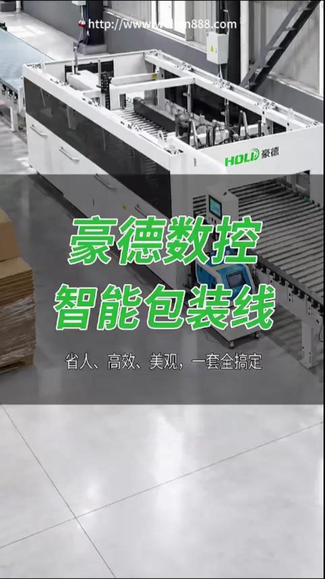 豪德数控智能包装线#華倫機械#华伦科技#wellun
